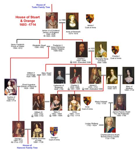 stewart e tudor albero benealogico|royal family tree of stuart.